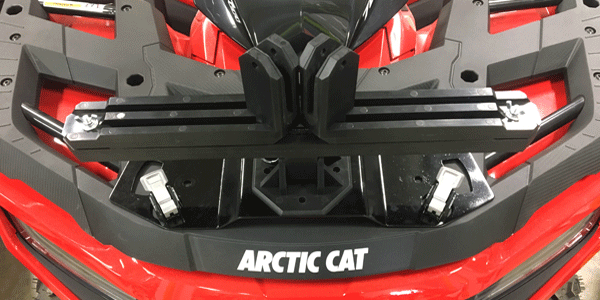 ATV bow rack on Honda Foreman